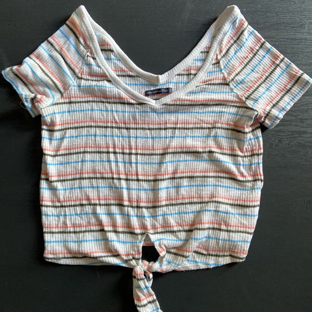 Off-White Abercrombie Short Sleeve Top